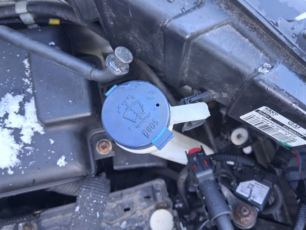 2015 VAUXHALL COMBO D 1.2 DIESEL FRONT WINDSCREEN WASHER BOTTLE RESERVOIR