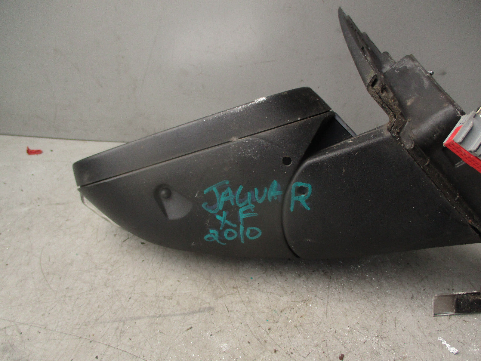 2010 JAGUAR XF X250 NSF PASSENGER SIDE FRONT LEFT WING MIRROR