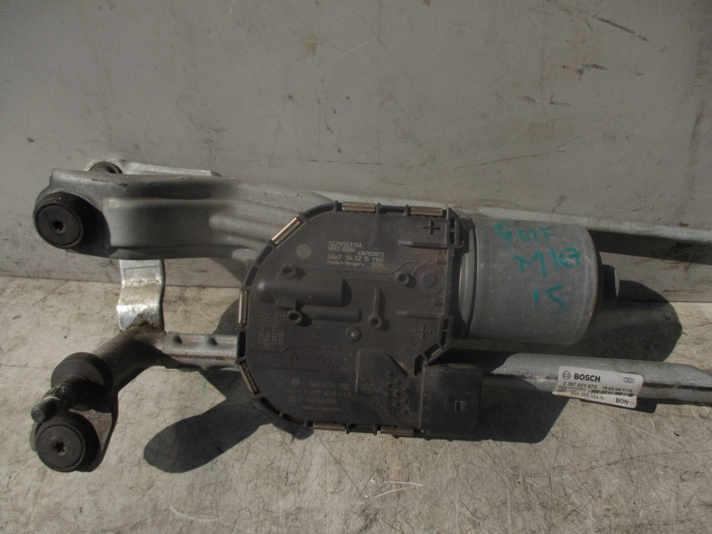 2015 VOLKSWAGEN GOLF MK7 FRONT WINDSCREEN WIPER MOTOR LINKAGE 3397021673