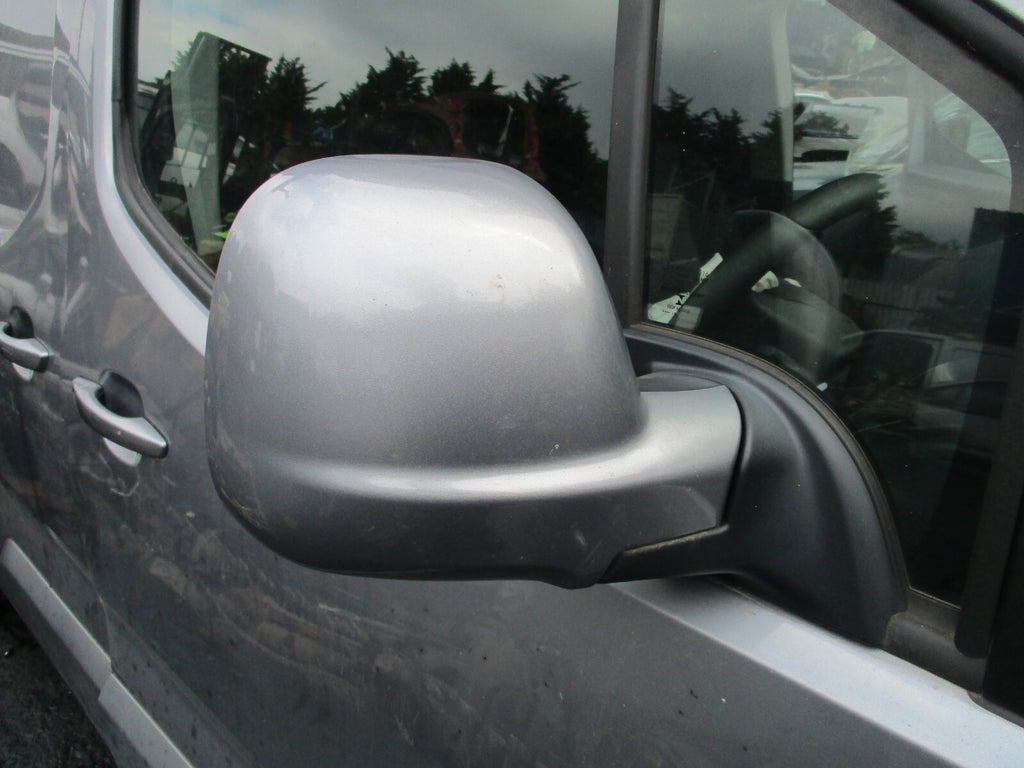 2019 VAUXHALL COMBO E MK4 OS DRIVER SIDE ELECTRIC WING MIRROR GREY KCA