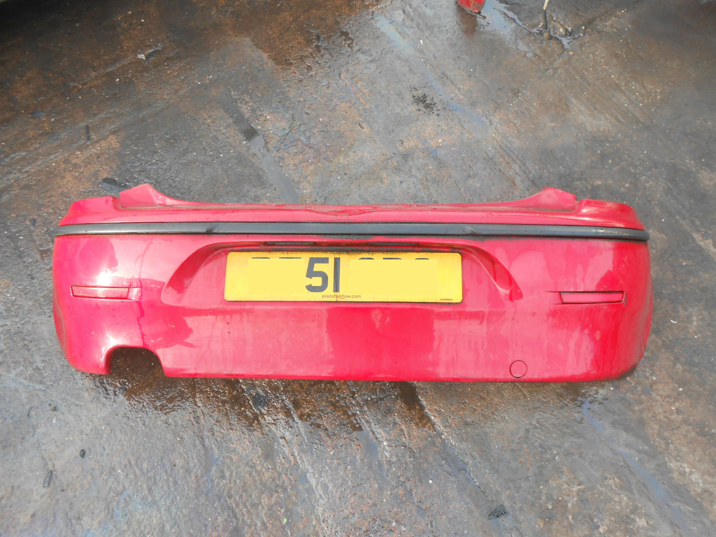 ALFA ROMEO 147 2001 5 DOOR COMPLETE REAR BUMPER FOG SPOT LIGHT LIGHTS LOOM RED