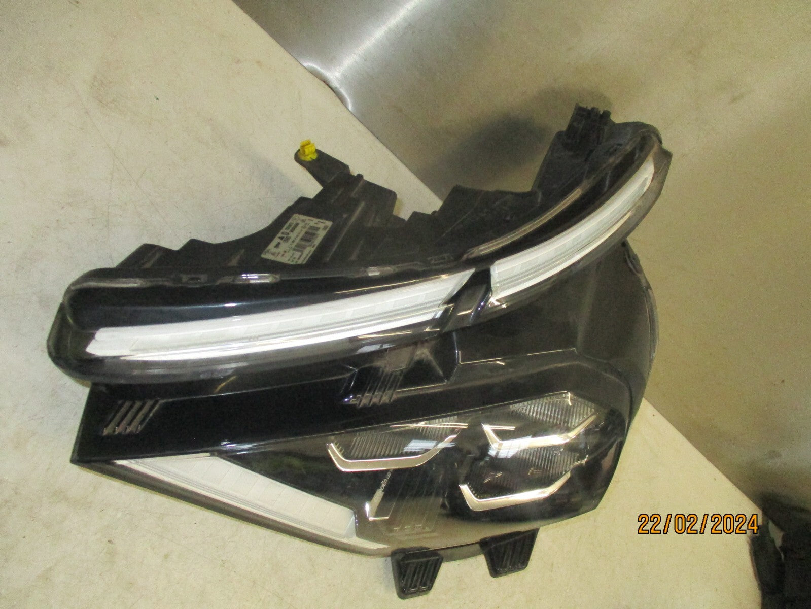 CITROEN C4 MK3 2022 NSF PASSENGER SIDE FRONT HEADLIGHT HEADLAMP 9830656580