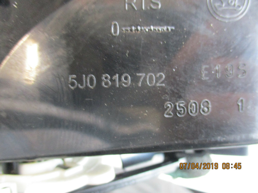 SKODA FABIA 5J MK2 NS PASSENGER SIDE HEATER AIR VENT 5J0819702