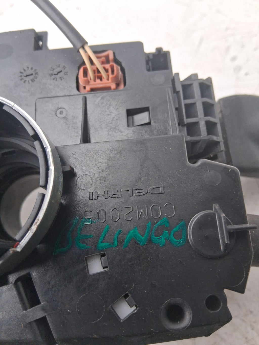 2016 CITROEN BERLINGO WIPER INDICATOR COMBINATION SWITCH STALK SQUIB 98200131XT