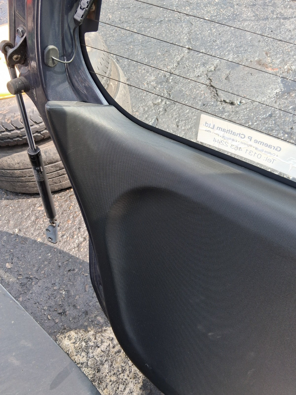 2007 HONDA JAZZ MK2 REAR BOOTLID TAILGATE BLUE