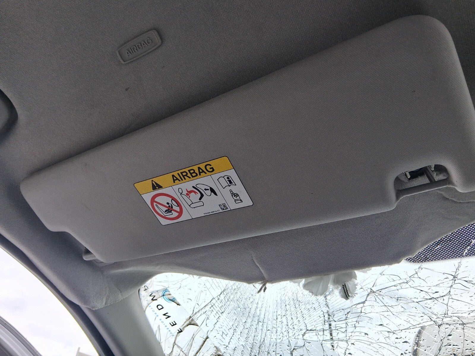 2024 FORD TRANSIT CUSTOM MK2 NSF PASSENGER SIDE SUN VISOR