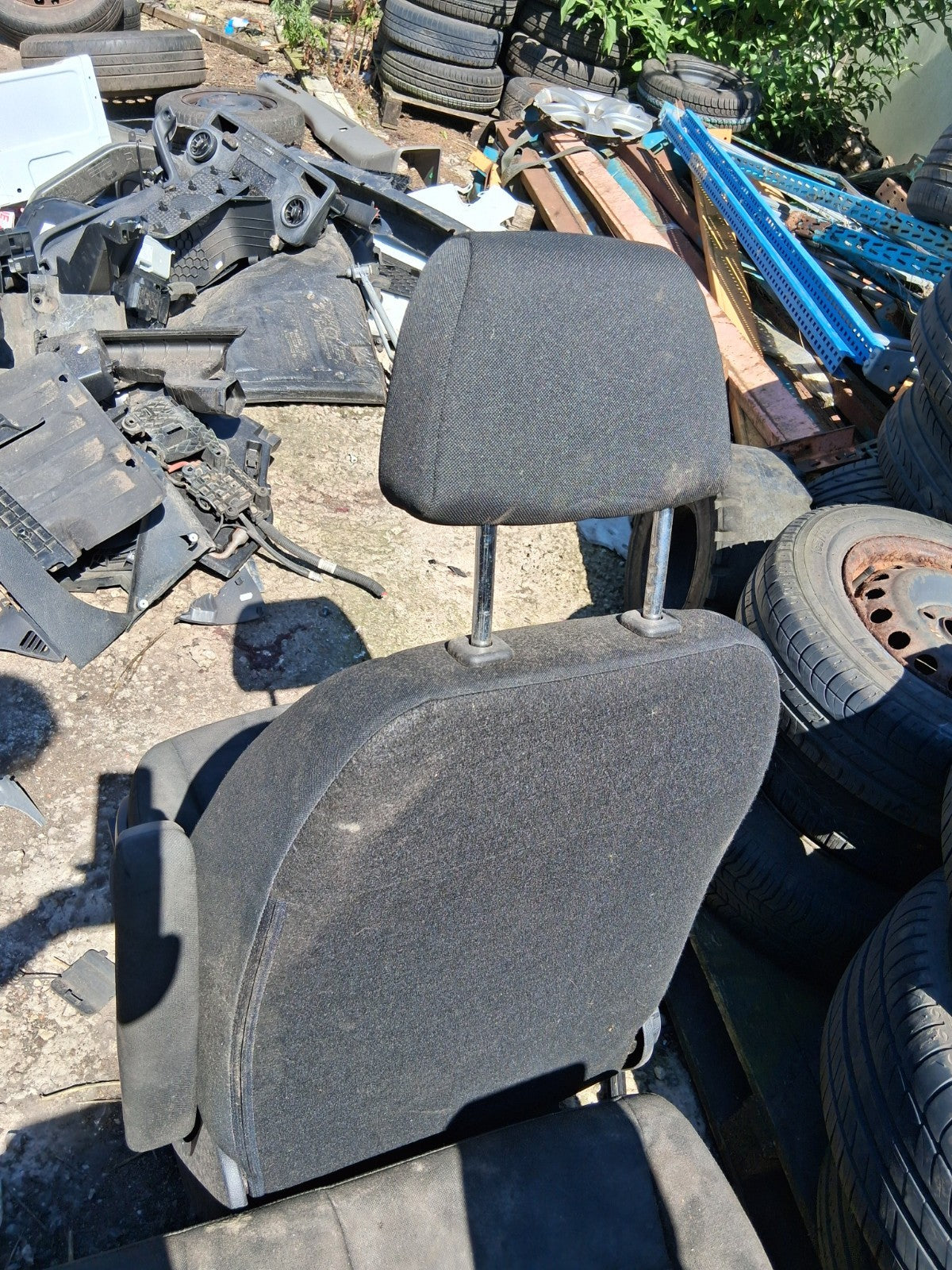 2020 MERCEDES SPRINTER W907 OSF DRIVER SIDE FRONT RIGHT FABRIC SEAT