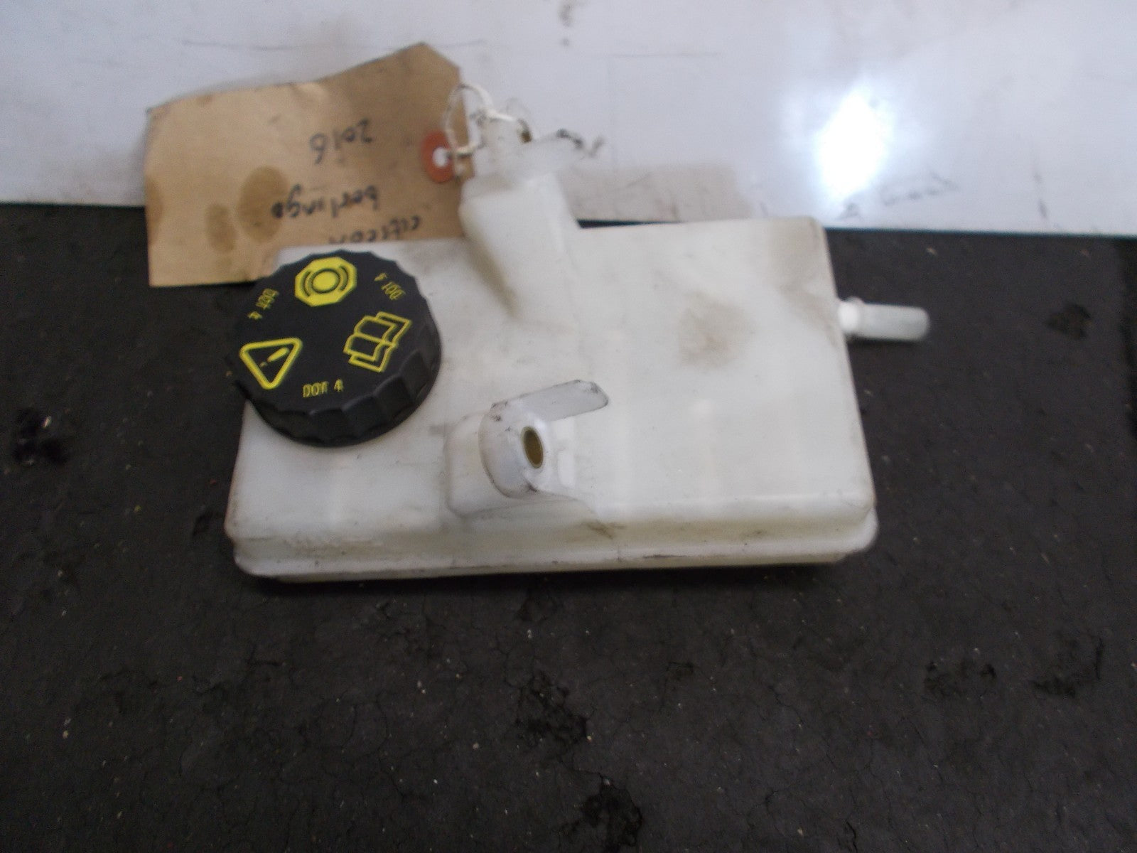 CITROEN BERLINGO 2016 BRAKE MASTER CYLINDER 03 3558 1505 3