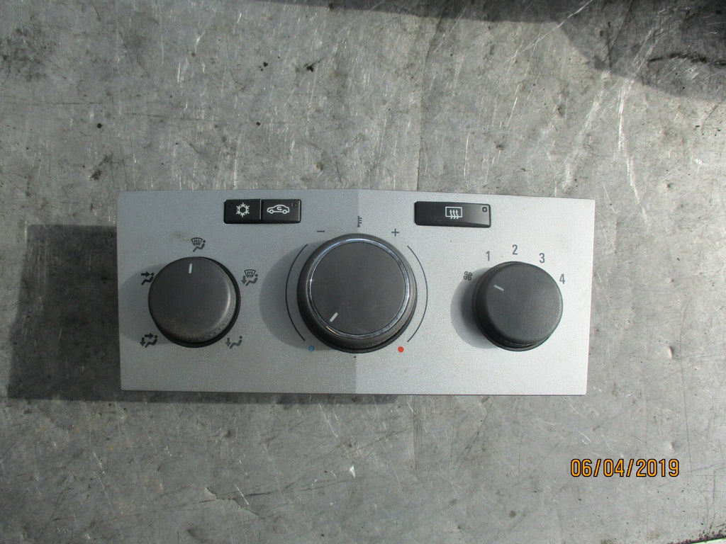 VAUXHALL ASTRA H HEATER AC AIR CON CLIMATE CONTROL PANEL 13269410