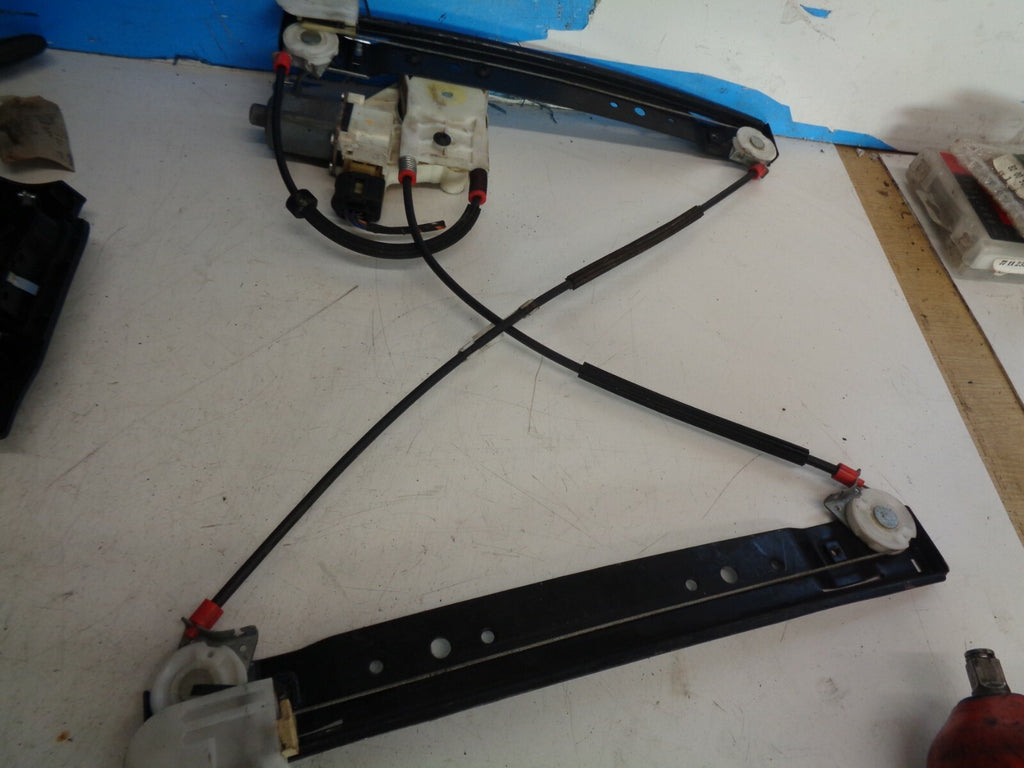 FORD S-MAX 2008 OSR DRIVER SIDE REAR DOOR WINDOW MOTOR AND REGULATOR