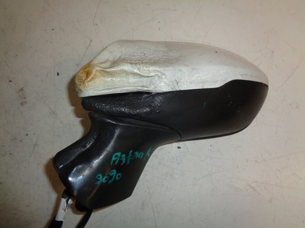 VAUXHALL ASTRA K 2018 NSF PASSENGER SIDE FRONT WING MIRROR DAMAGED WHITE