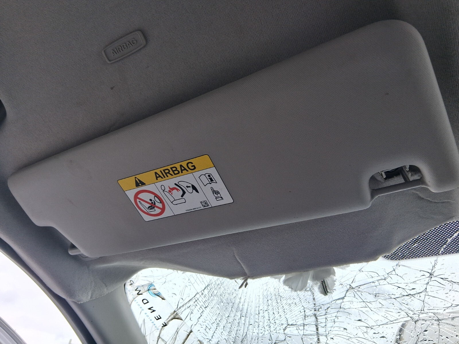 2024 FORD TRANSIT CUSTOM MK2 NSF PASSENGER SIDE SUN VISOR