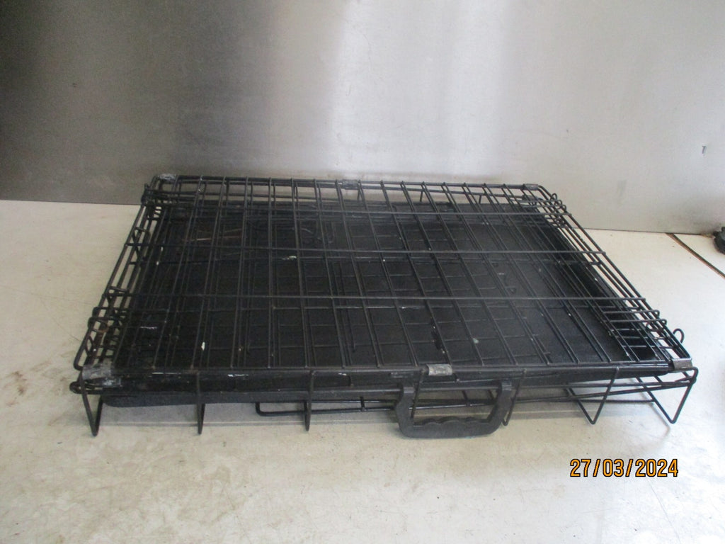 UNBRANDED METAL DOG GUARD CAGE BOX REMOVABLE TRAY 60x50x43 cm