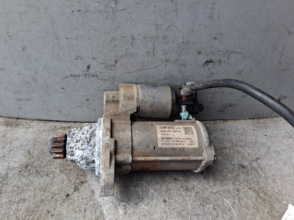 2021 VOLKSWAGEN UP CITIGO 1.0 PETROL STARTER MOTOR 02M911021H