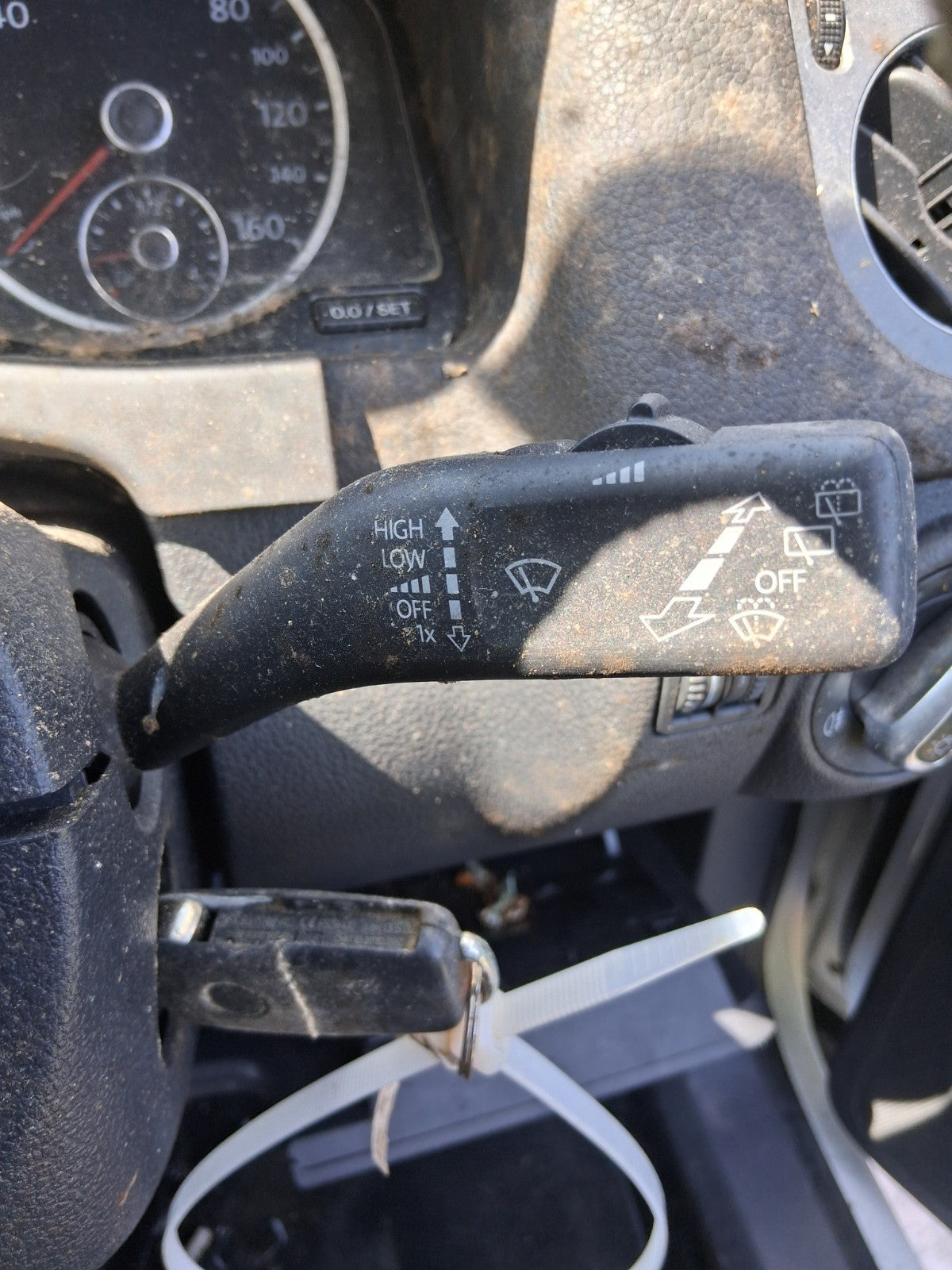 2013 VW VOLKSWAGEN TIGUAN MK1  WIPER INDICATOR STALK SWITCH SQUIB