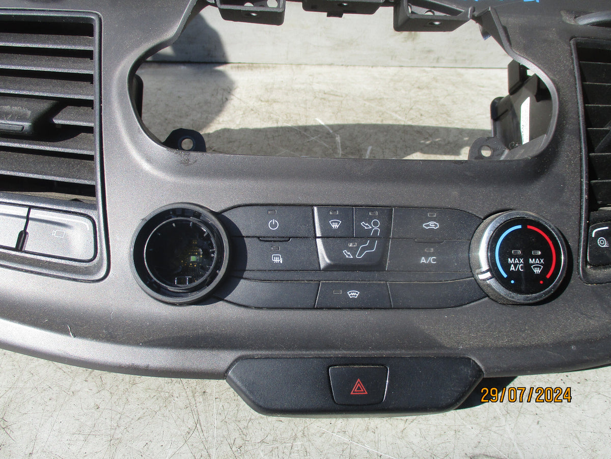 2021 FORD TRANSIT MK8 CUSTOM CLIMATE CONTROL SWITCH PANEL TRIM JK2118835BDW