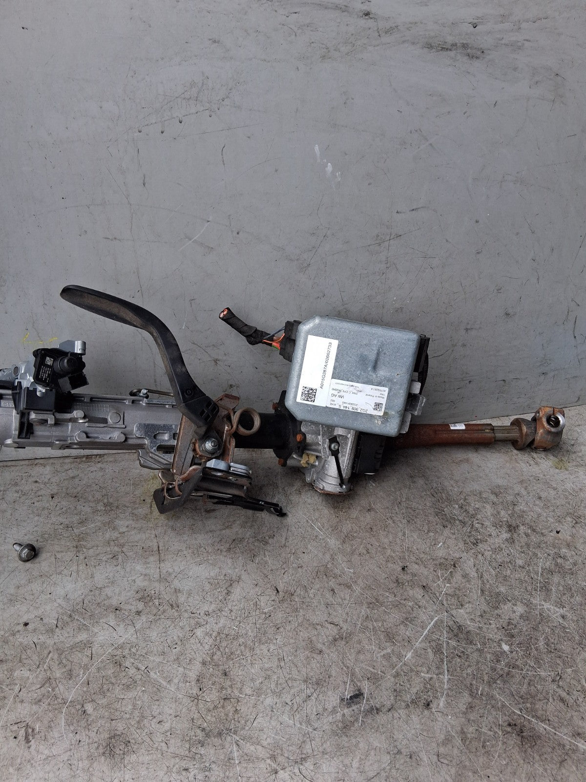 2021 VW VOLKSWAGEN T CROSS POWER STEERING COLUMN A0054962