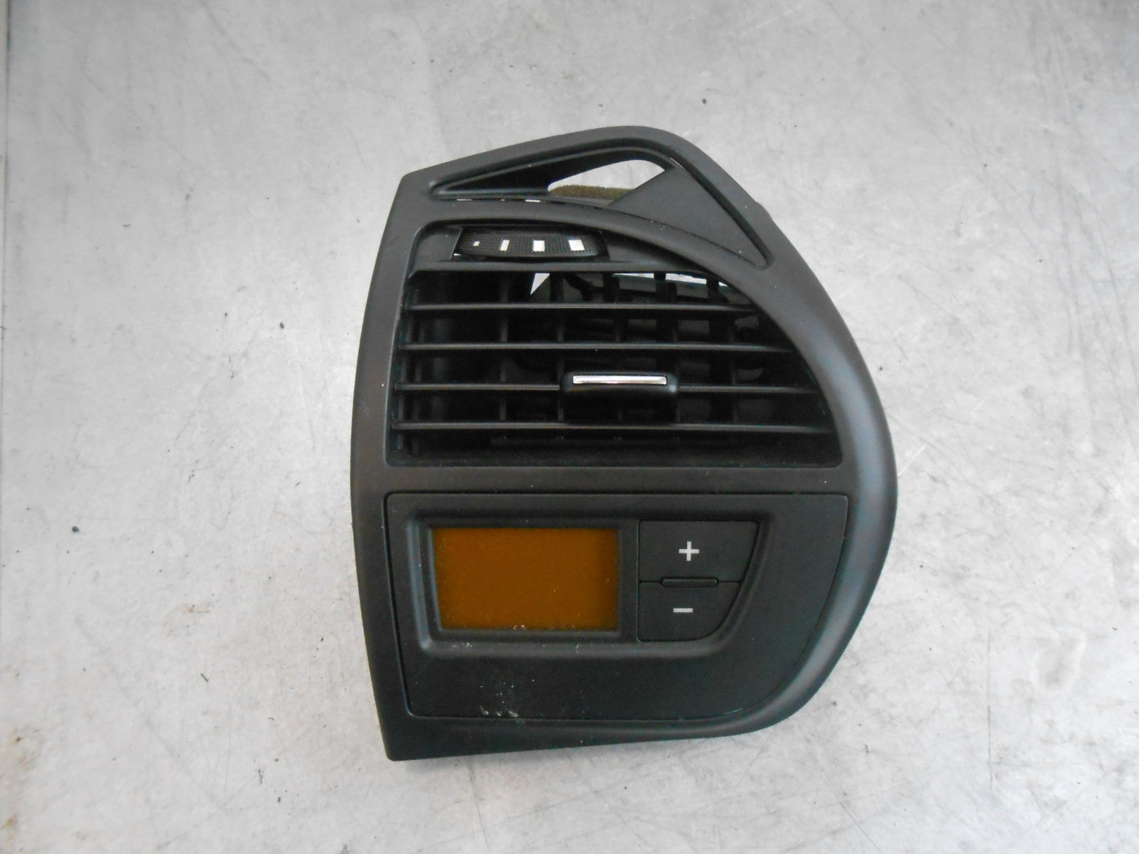 CITROEN C4 PICASSO MK1 2006 NS PASSENGER SIDE HEATER CONTROL PANEL 9650871077