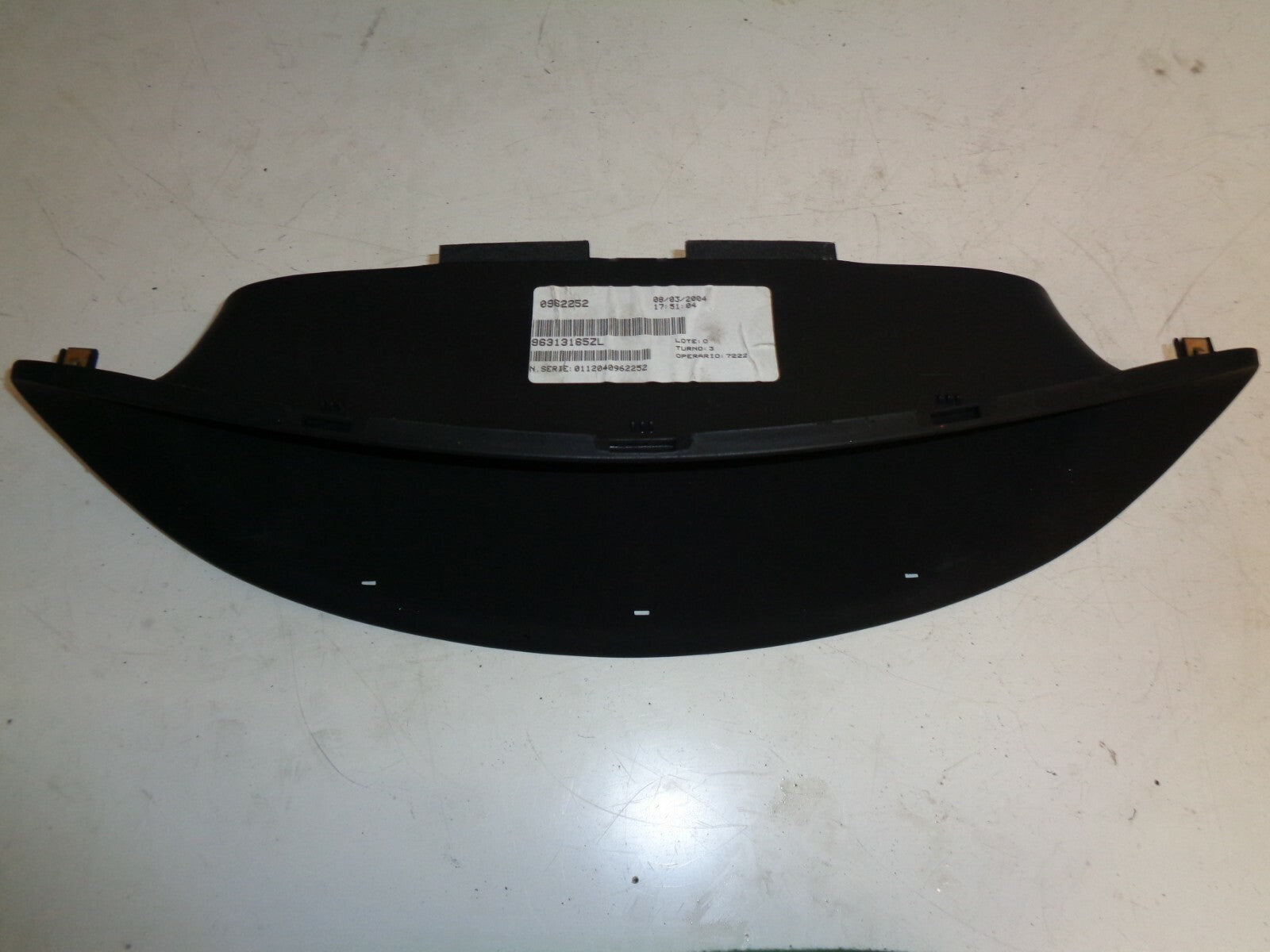 CITROEN XSARA PICASSO 2004 INSTRUMENT CLUSTER SURROUND INTERIOR TRIM 96313165ZL