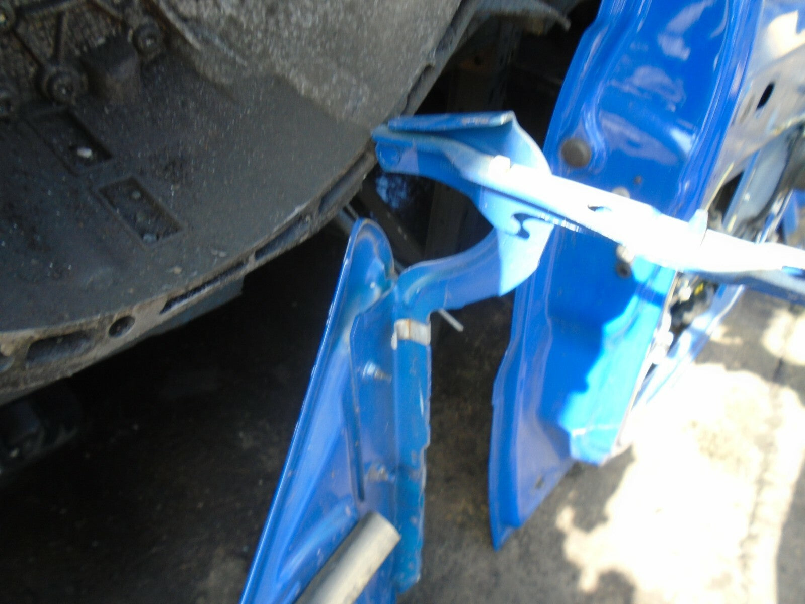 CITROEN DISPATCH 2008 MK2 FRONT BONNET BLUE
