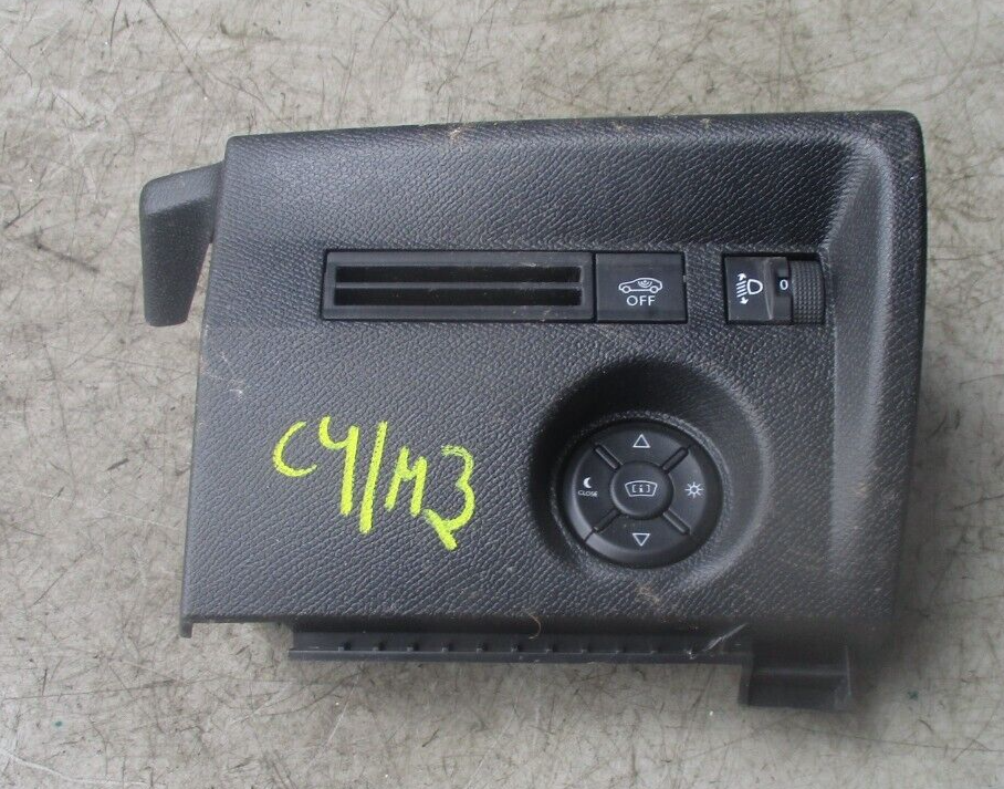 2023 CITROEN C4 MK3 AIRCROSS CONTROL SWITCH 9895437ZD