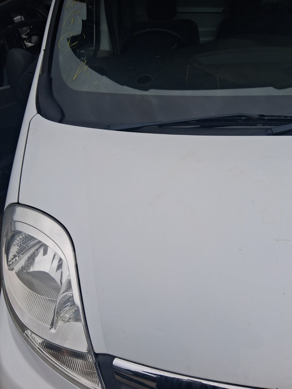 2014 VAUXHALL VIVARO MK1 FRONT BONNET HOOD PANEL WHITE