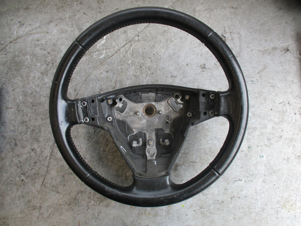 SAAB 9-3 YS3F 2003 LEATHER STEERING WHEEL 12796743