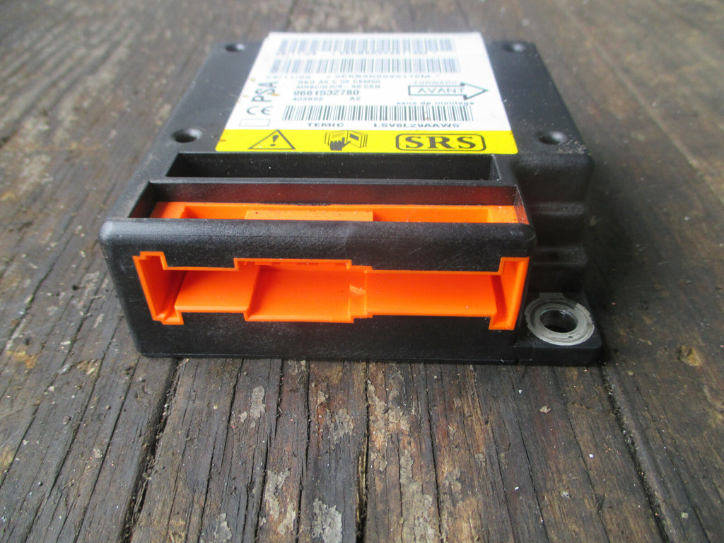 CITROEN C2 2006 SAFETY BAG CONTROL MODULE 9661532780