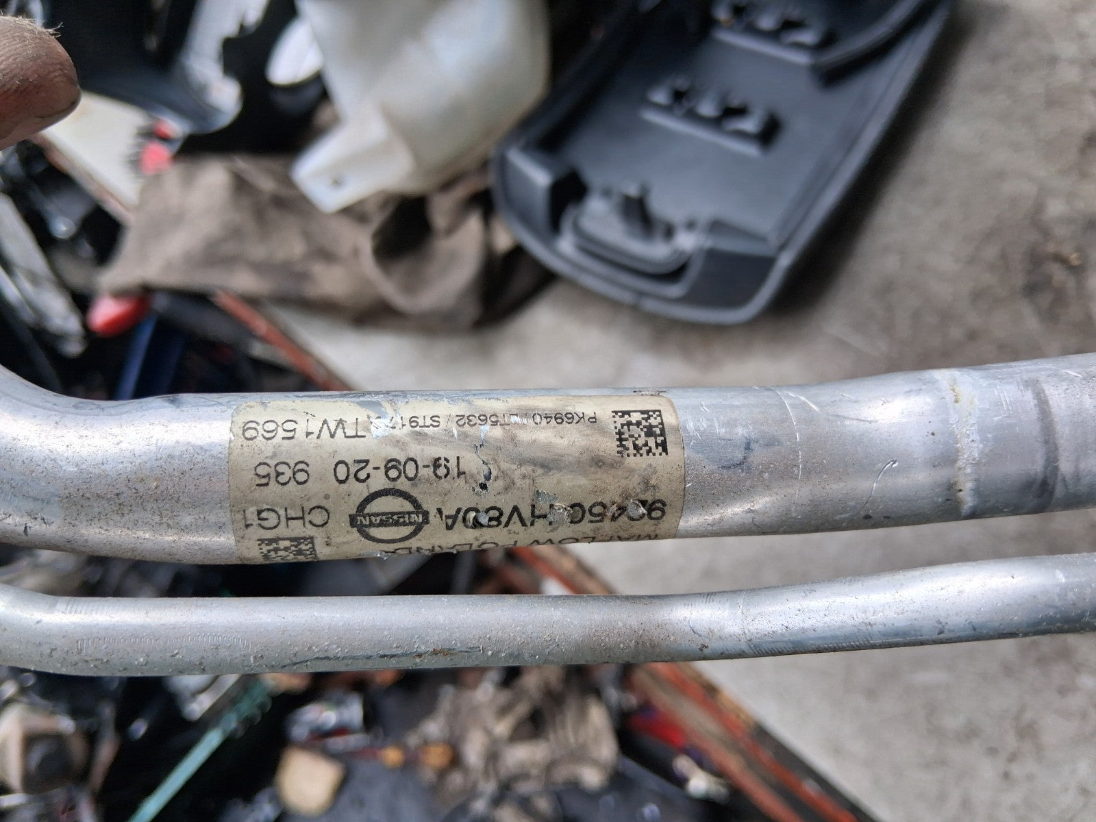 2020 NISSAN QASHQAI J11 MK2 AIR CON CONDITIONING HOSE PIPE 92450HV80A