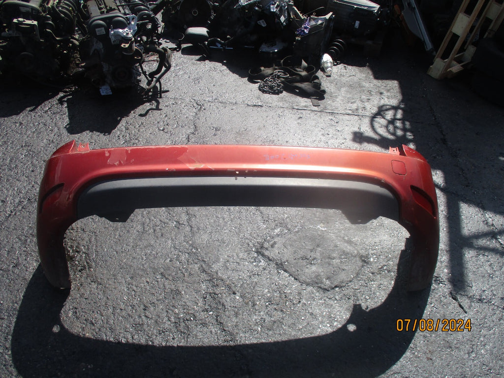 FORD FOCUS MK2 2008 FACELIFT ESTATE REAR COMPLETE BUMPER RED