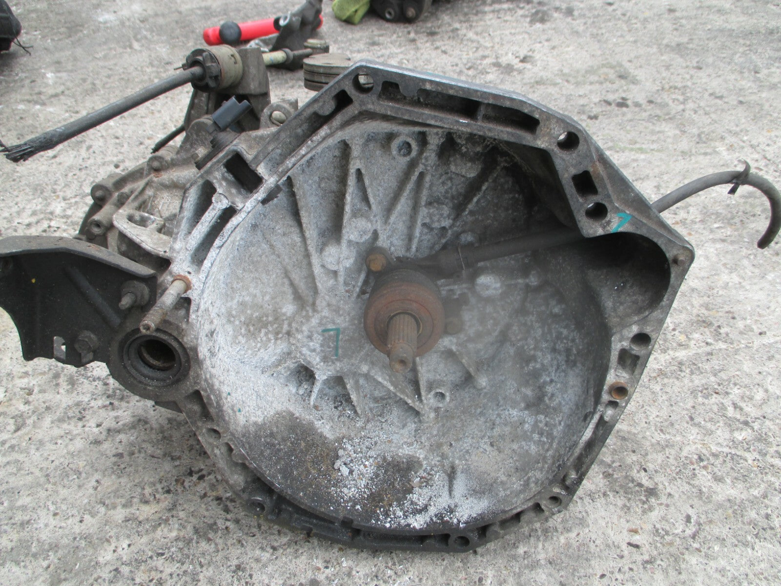 RENAULT MEGANE SCENIC MANUAL GEARBOX TRANSMISSION TL4 610186 DA TL4K9K    GB7