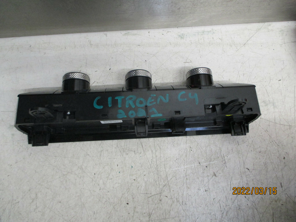 CITROEN C4 MK3 2021 HEATER AC CLIMATE CONTROL SWITCH PANEL 9844375880