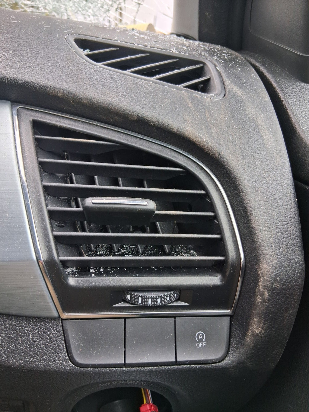 2019 SKODA FABIA MK3 NJ OSF DRIVER SIDE FRONT RIGHT TOP PLASTIC TRIM
