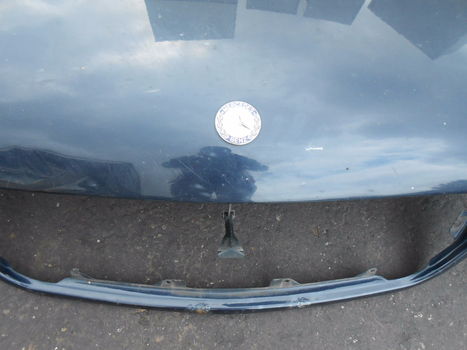 MERCEDES M CLASS ML W163 2002 BONNET BLUE