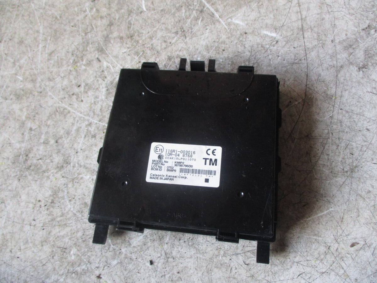 SUZUKI SWIFT MK4 2020 ELECTRONICS MODULE 3675879SD0
