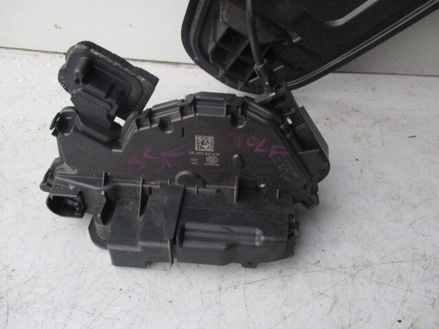 VW VOLKSWAGEN GOLF MK7 2014 OSF DRIVER SIDE FRONT DOOR LOCK MECHANISM 5TC837016