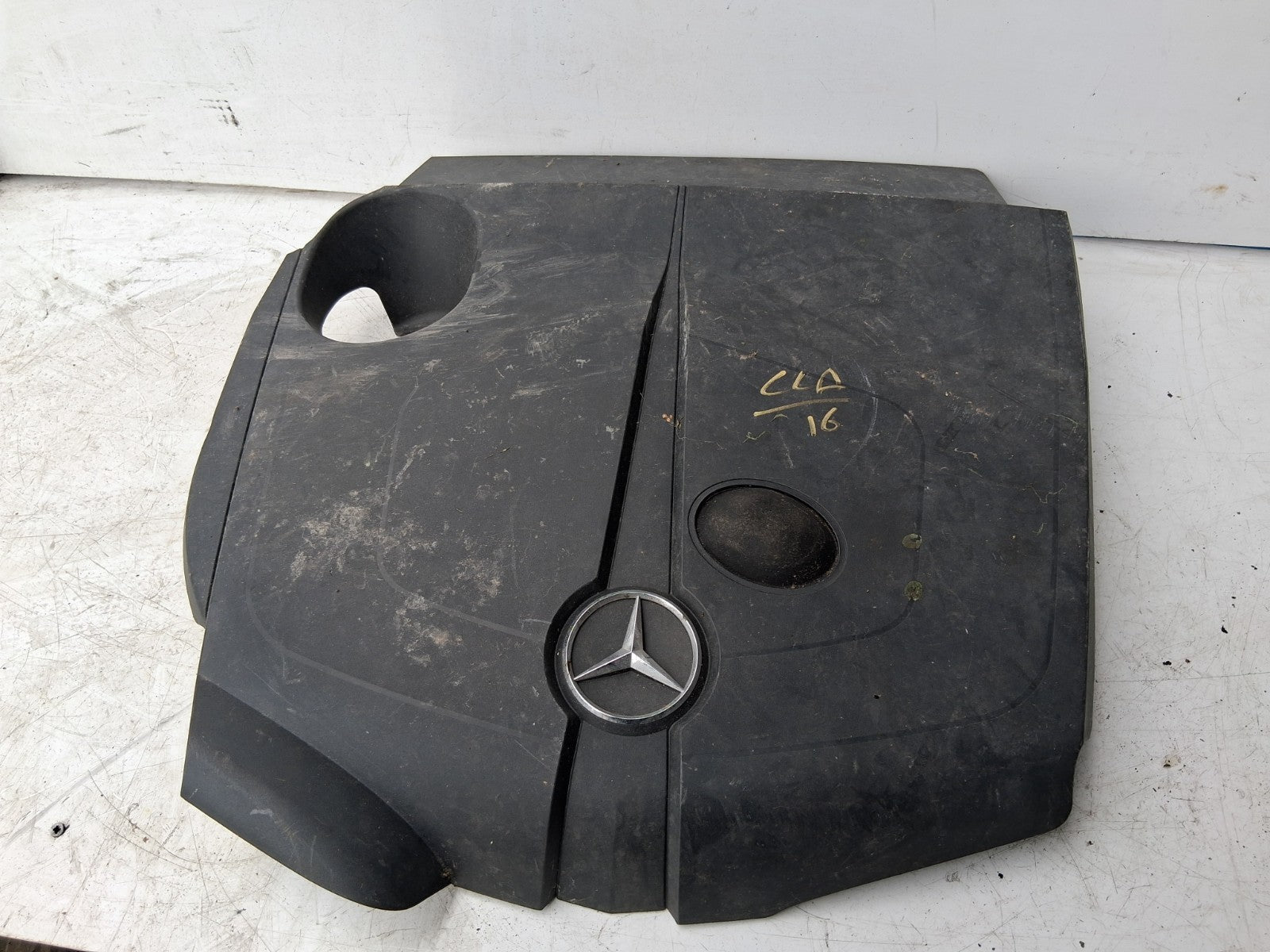 2016 MERCEDES BENZ CLA C117 ENGINE COVER BLACK