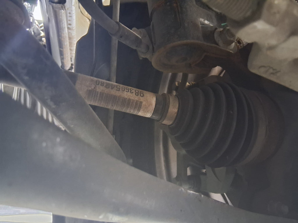 PEUGEOT 208 MK2 2025 1.2 PETROL OS DRIVER SIDE MANUAL DRIVESHAFT 9836054280