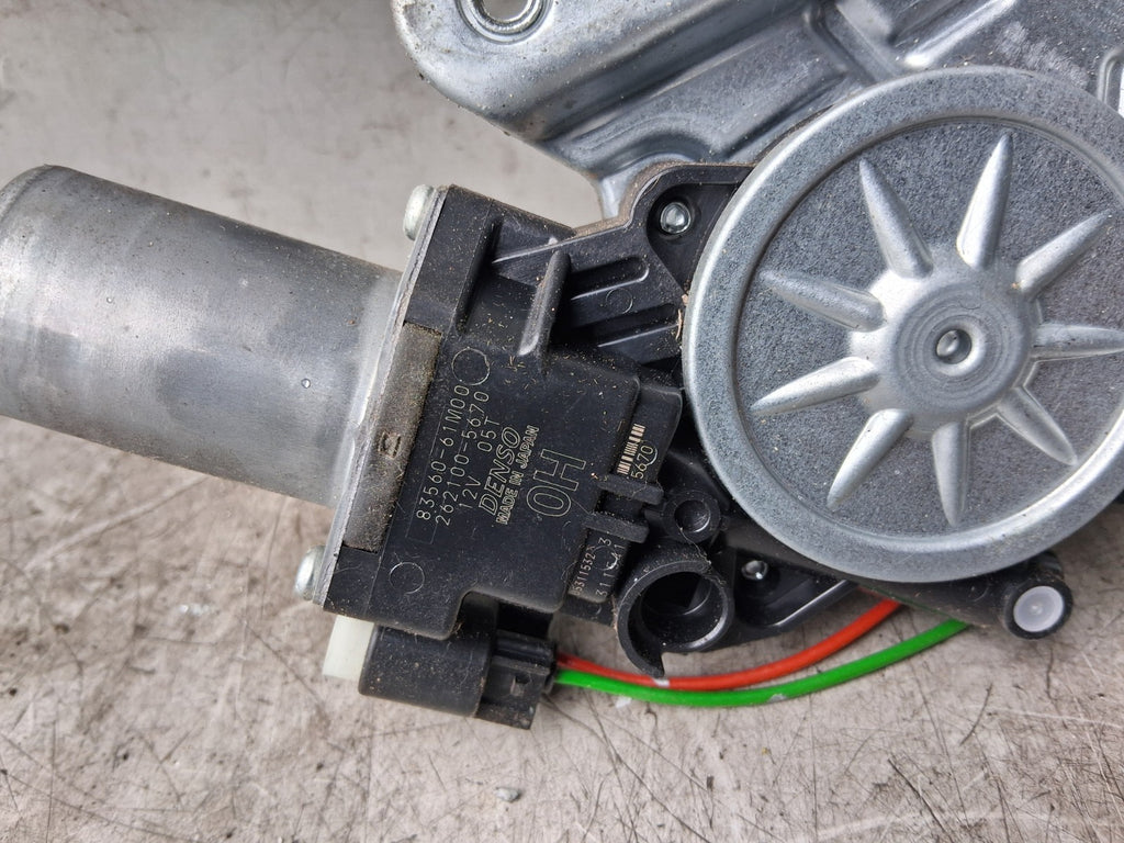 SUZUKI SWIFT MK3 2016 OSR DRIVER SIDE REAR RIGHT WINDOW MOTOR & REGULATOR