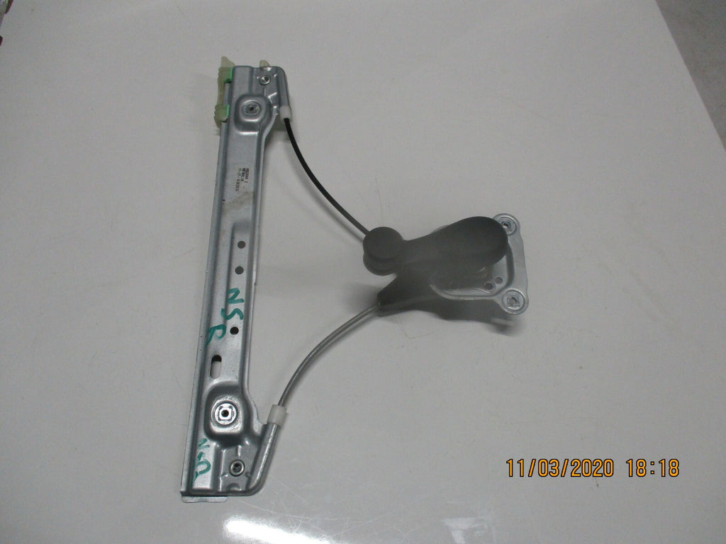 VAUXHALL VIVA 2017 NSR PASSENGER SIDE REAR MANUAL WINDOW REGULATOR 42439348