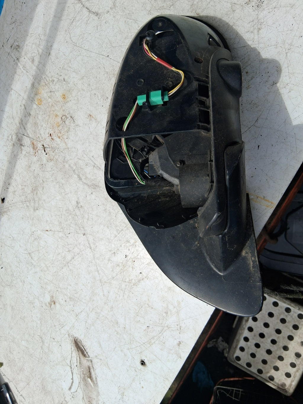 2012 PEUGEOT 3008 MK1 NSF PASSENGER SIDE FRONT LEFT WING MIRROR NO COVER