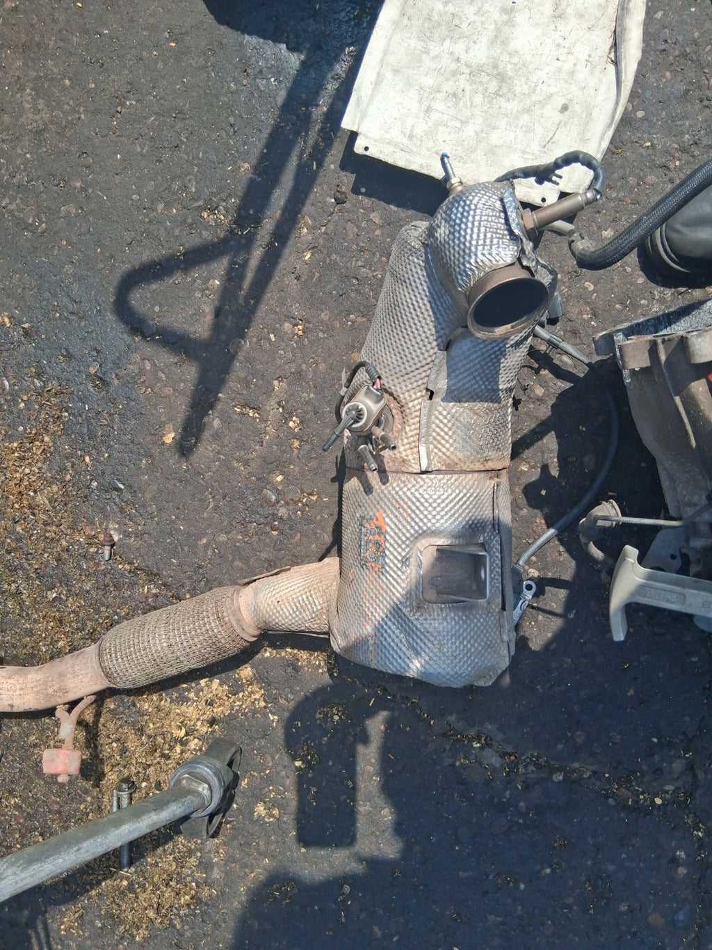 2021 FORD TRANSIT 350 MK8 2.0 DIESEL FWD DPF DIESEL PARTICULATE FILTER