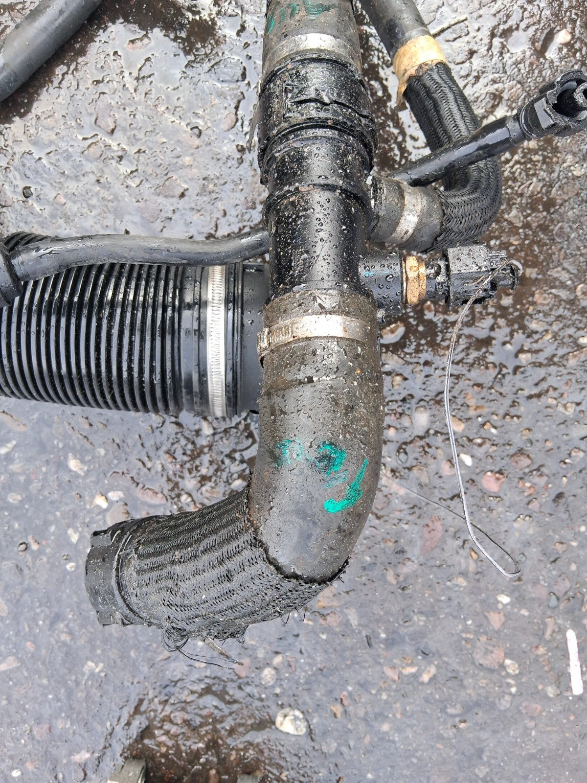 2022 ALFA ROMEO STELVIO 949 2.0 PETROL TURBO INTAKE PIPE MAF SENSOR 00505555740