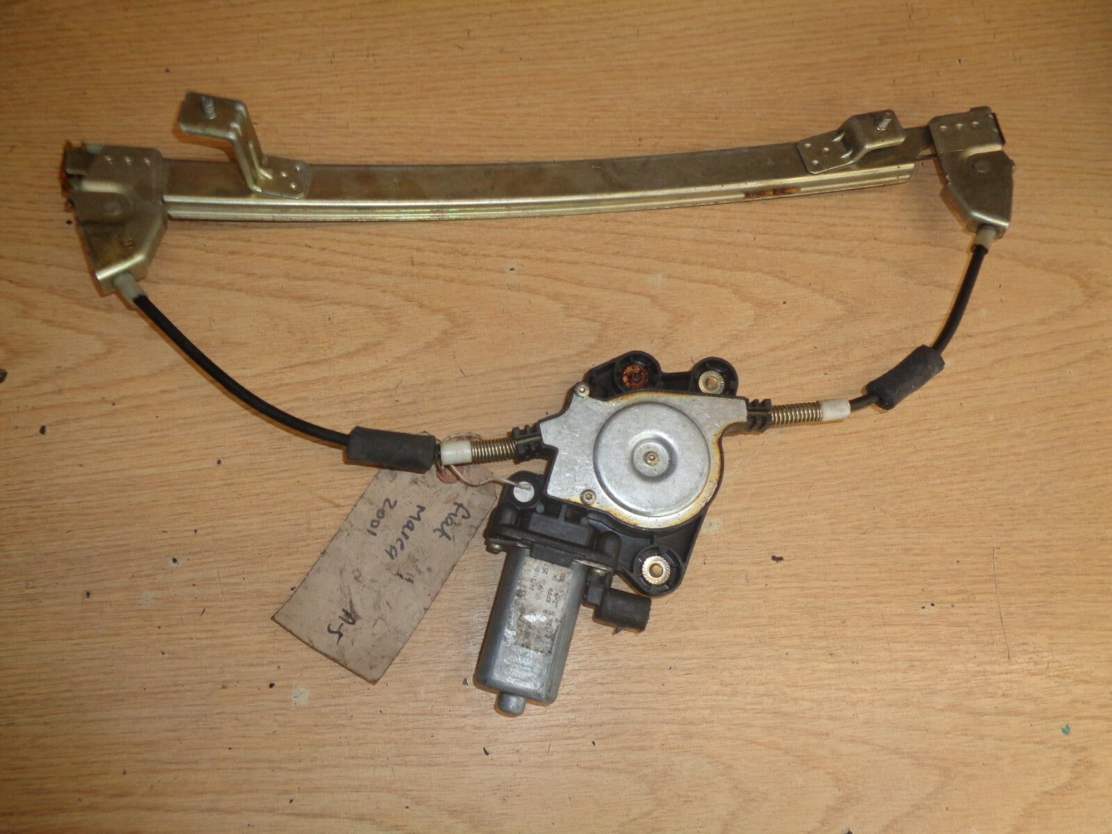 FIAT MAREA 2001 PASSENGER NEARSIDE FRONT WINDOW REGULATOR AND MOTOR