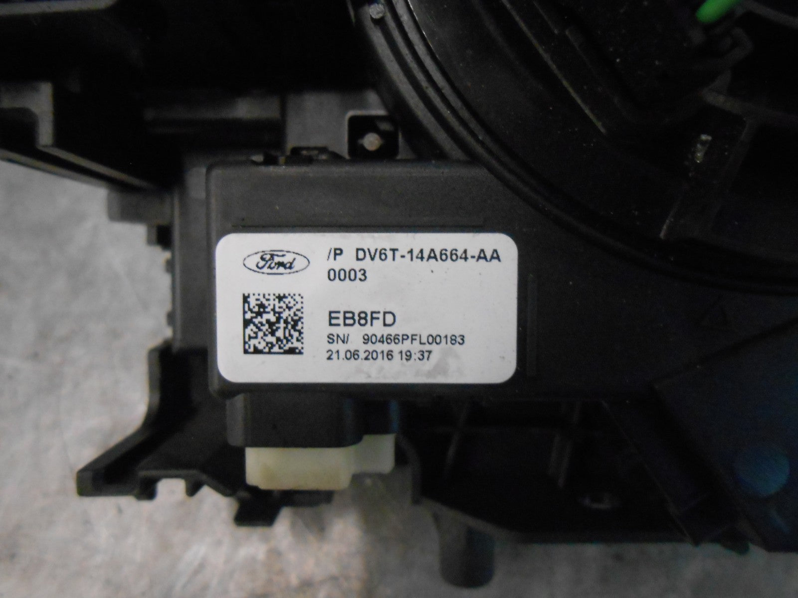 FORD TRANSIT CONNECT MK2 2017 AIR BAG SQUIB & CONTROL STALKS DV6T13N064AF