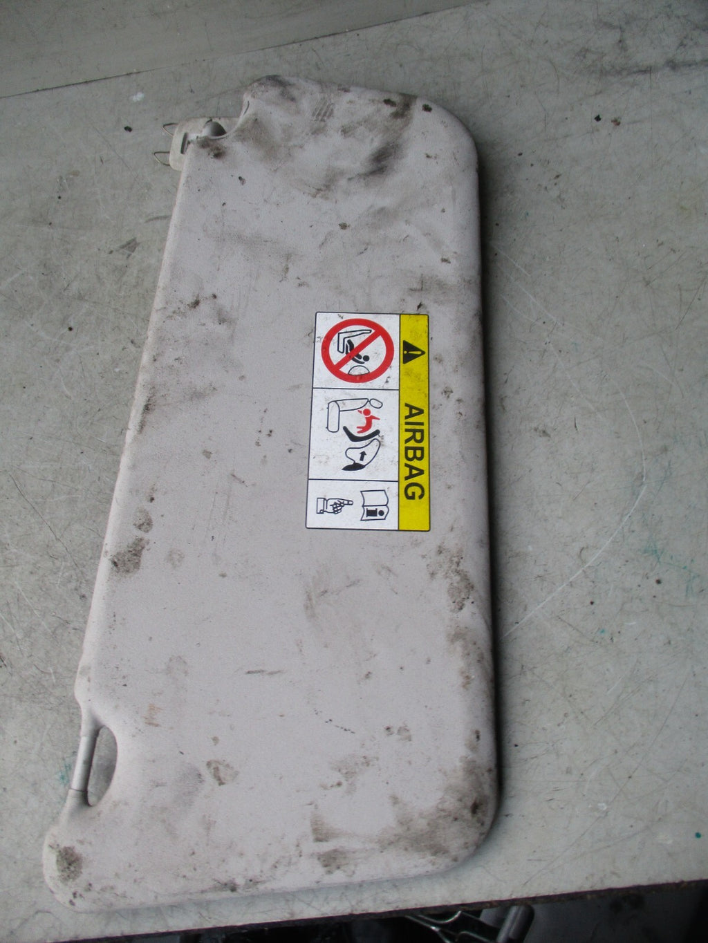 VAUXHALL VIVARO MK3 2021 OS DRIVER SIDE FRONT INTERIOR SUN VISOR