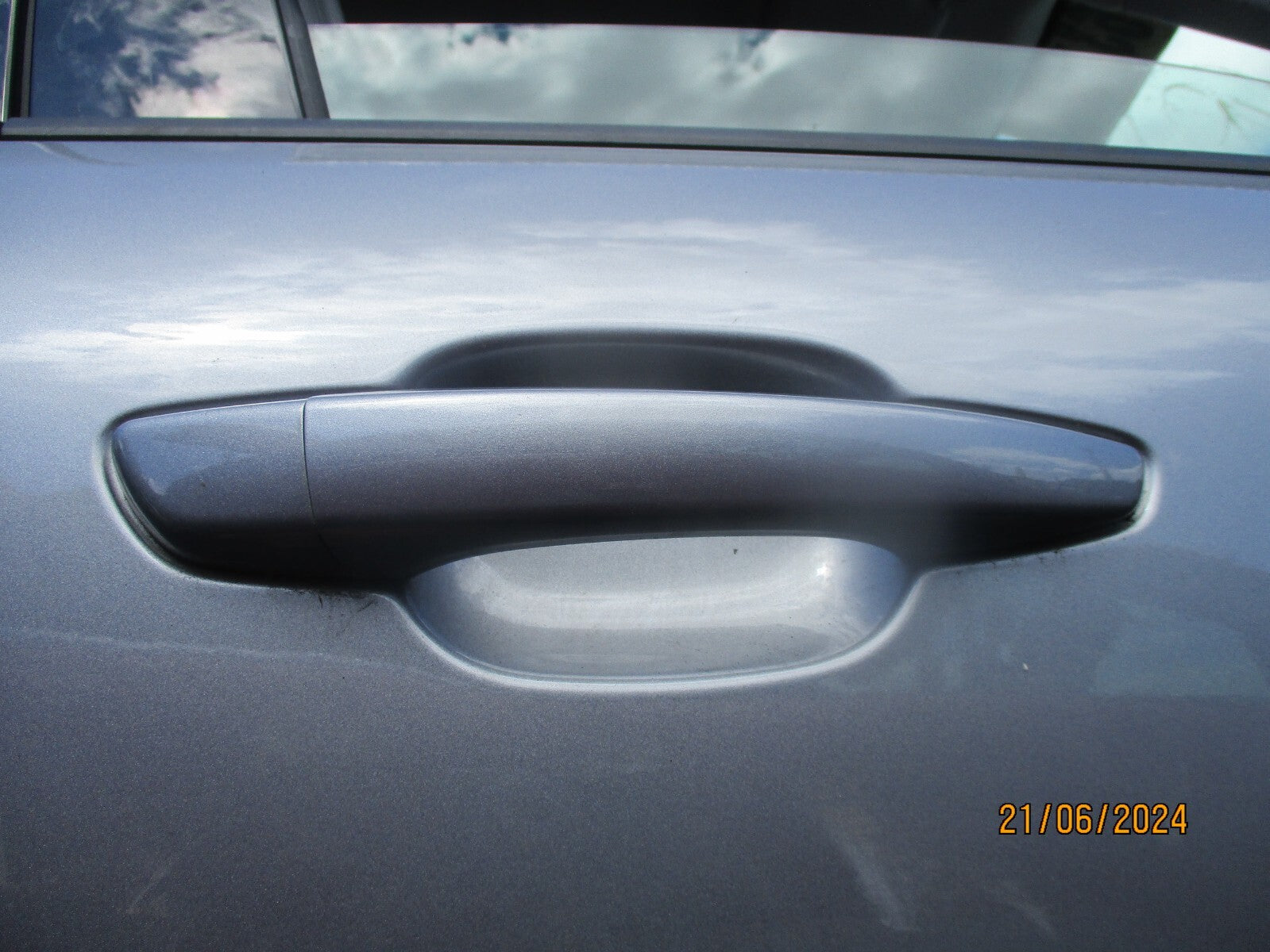 VAUXHALL MOKKA B MK2 2022 OSF DRIVER FRONT EXTERIOR DOOR HANDLE QUARTZ GREY KCA