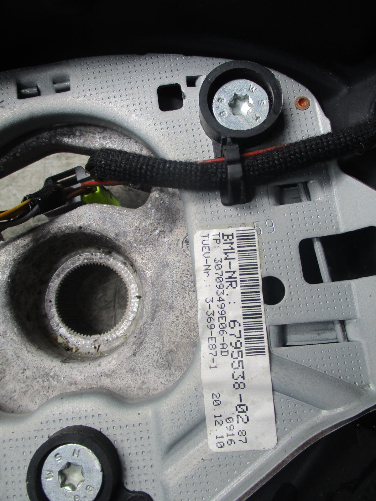 2008 BMW 1 SERIES E87 STEERING WHEEL 3051626