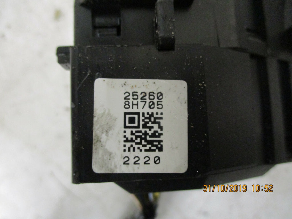 NISSAN X TRAIL T30 2005 MK1 WINDSCREEN WIPER CONTROL SWITCH STALK 252608H705