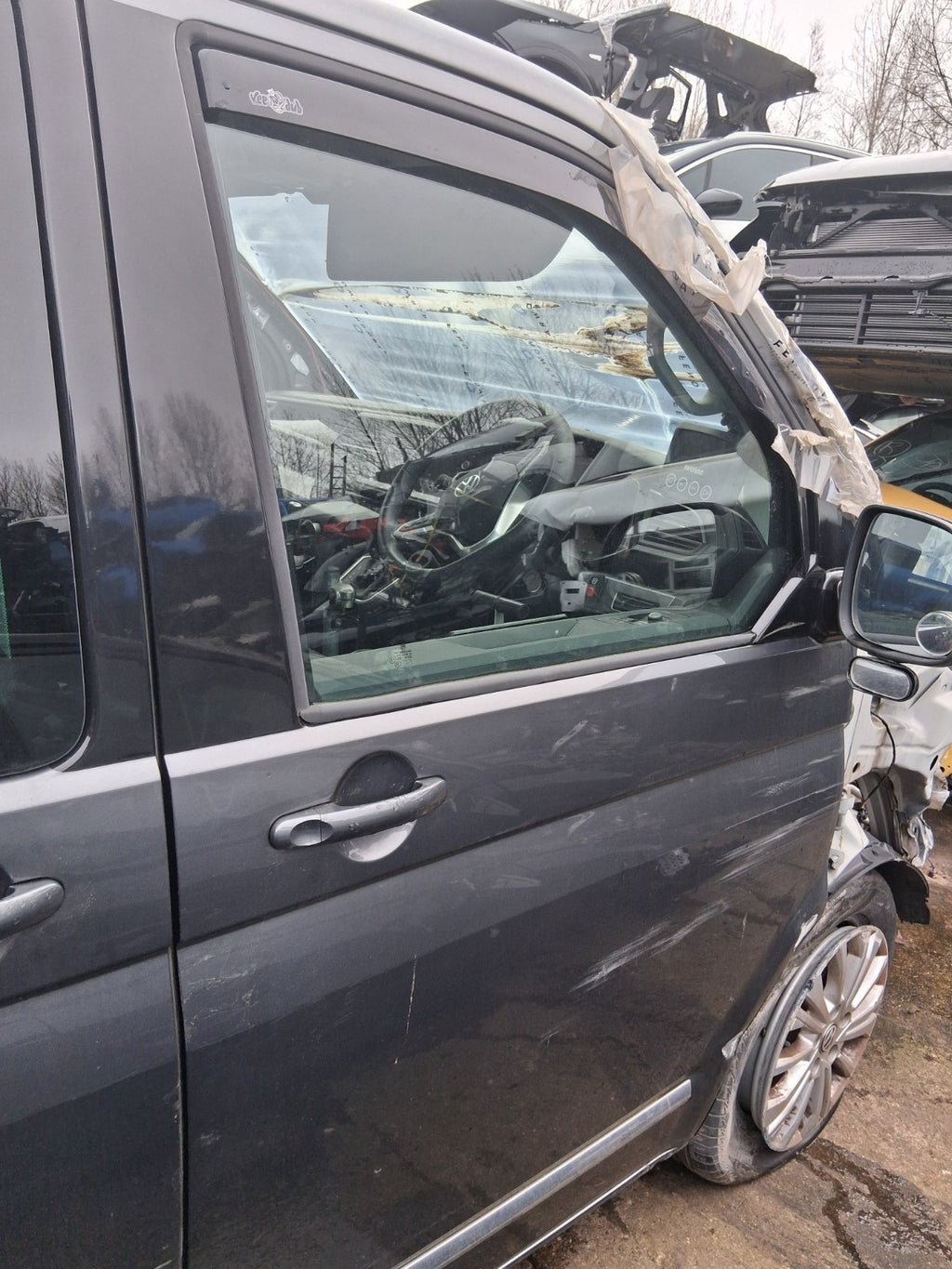 2023 VOLKSWAGEN CARAVELLE T6.1 OSF DRIVER SIDE FRONT RIGHT WINDOW GLASS